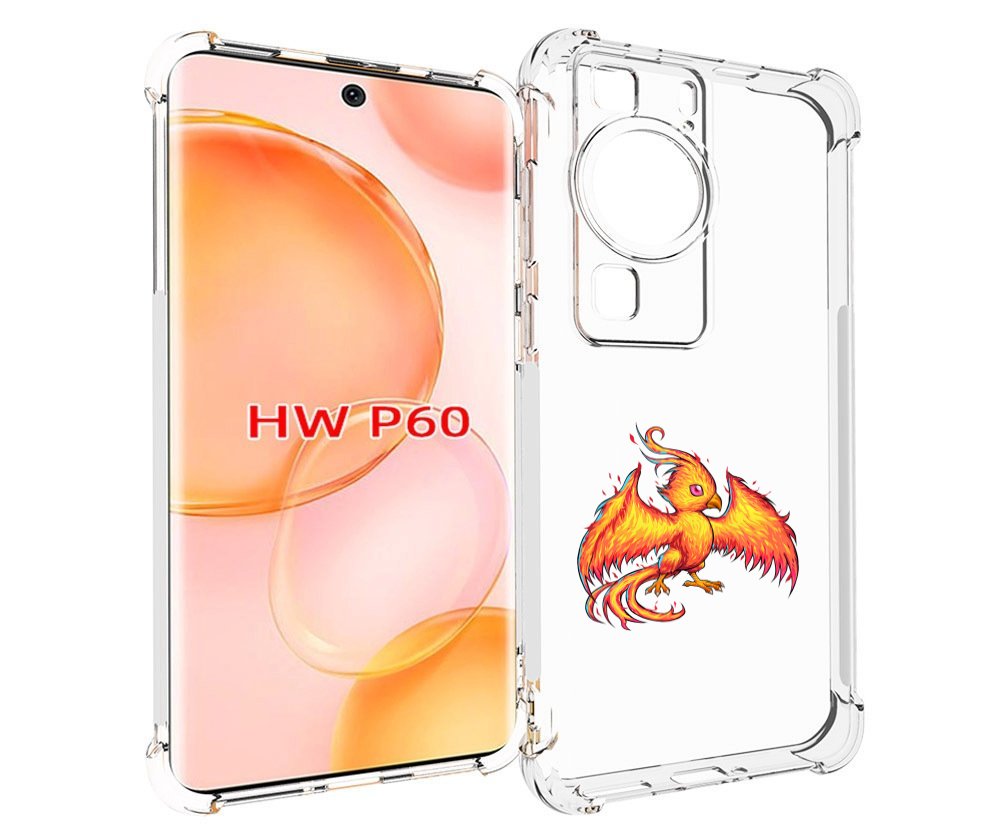 

Чехол MyPads огненная-птичка для Huawei P60, Tocco