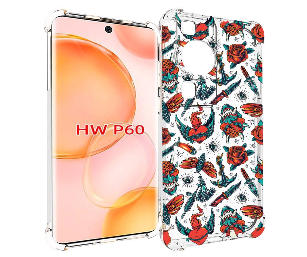 

Чехол MyPads олд-скул-пак для Huawei P60, Tocco