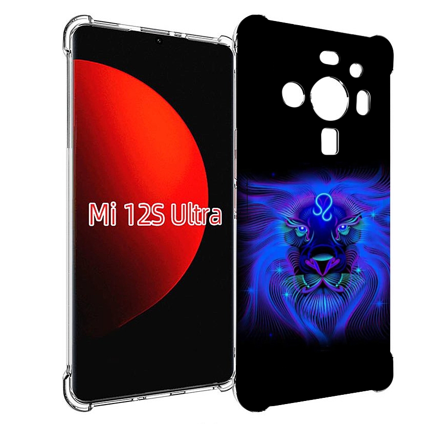

Чехол MyPads знак-зодиака-лев-3 для Xiaomi 12S Ultra, Прозрачный, Tocco