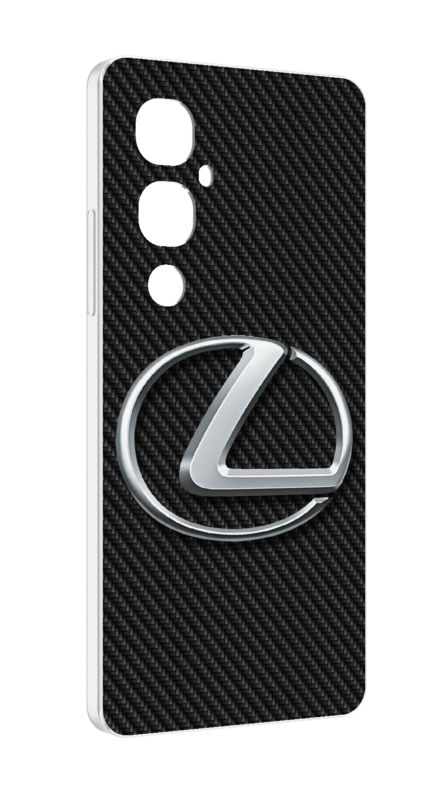 

Чехол MyPads lexus лексус 3 для Tecno Pova 4 Pro, Прозрачный, Tocco