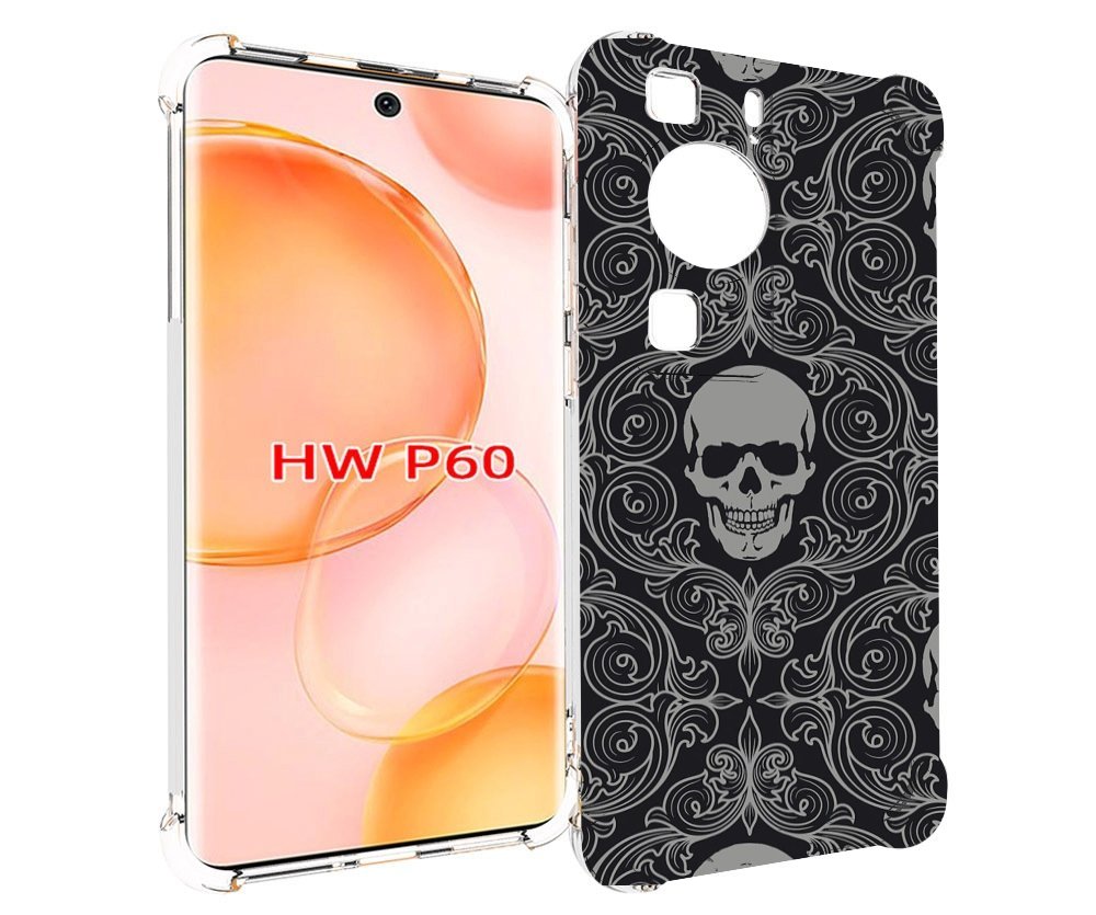 

Чехол MyPads орнамент-черепов для Huawei P60, Tocco