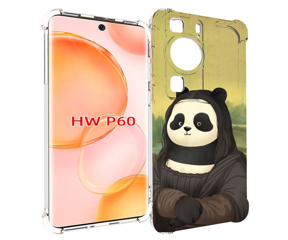 

Чехол MyPads панда монализа для Huawei P60, Tocco
