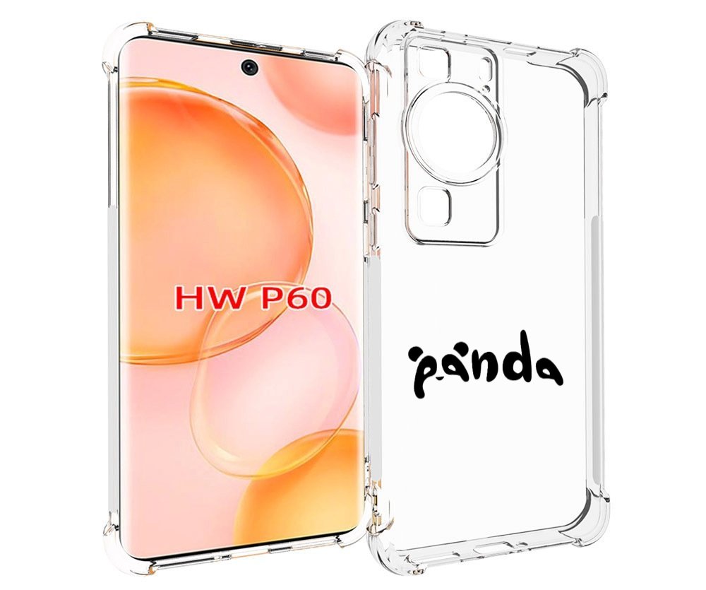 

Чехол MyPads панда надпись для Huawei P60, Tocco