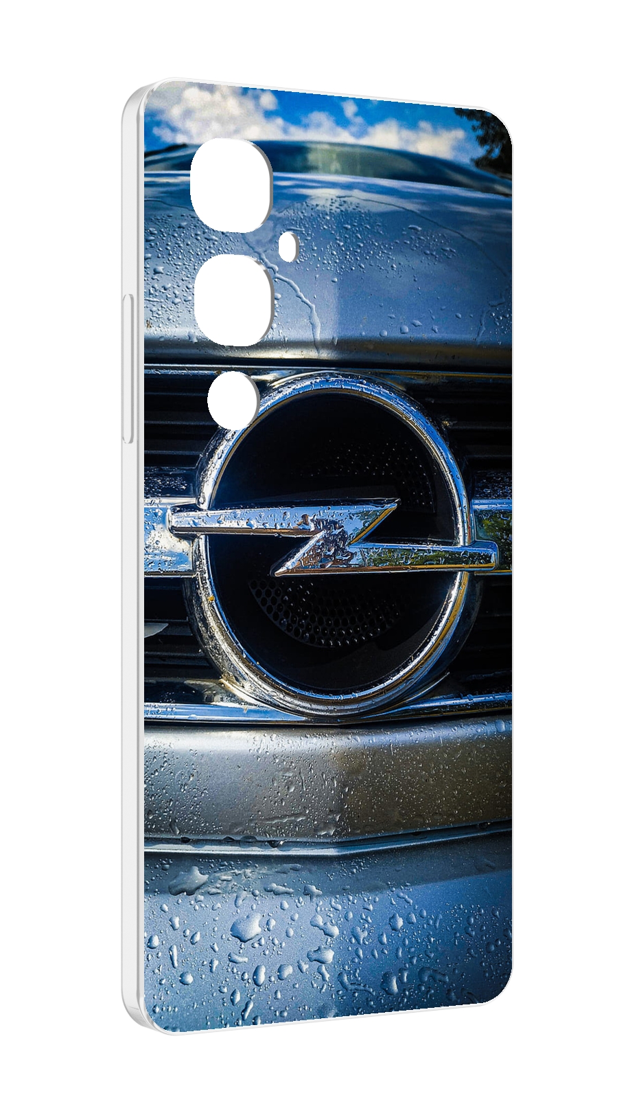 

Чехол MyPads opel опель 3 мужской для Tecno Pova 4 Pro, Прозрачный, Tocco
