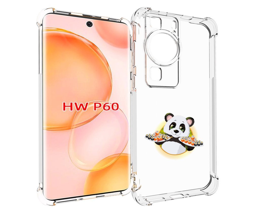 

Чехол MyPads панда-с-суши для Huawei P60, Tocco