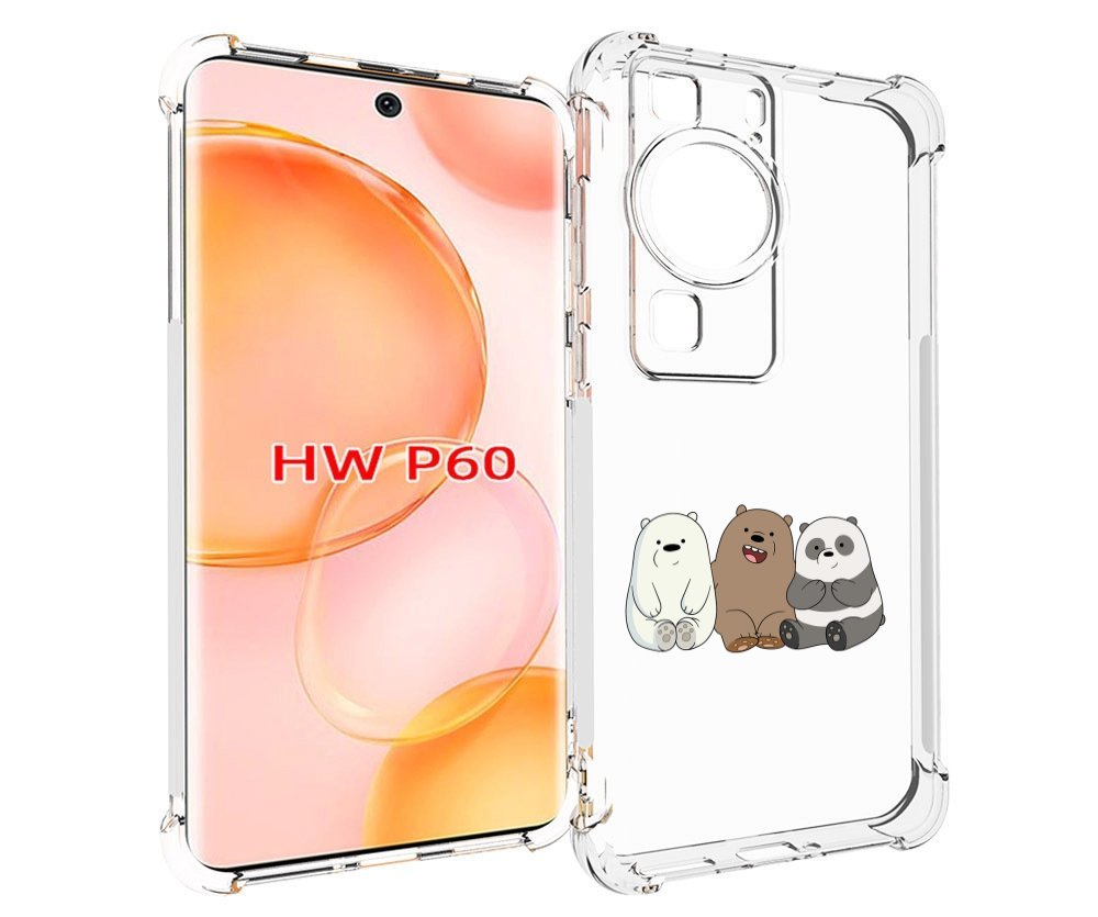 

Чехол MyPads панды детский для Huawei P60, Tocco