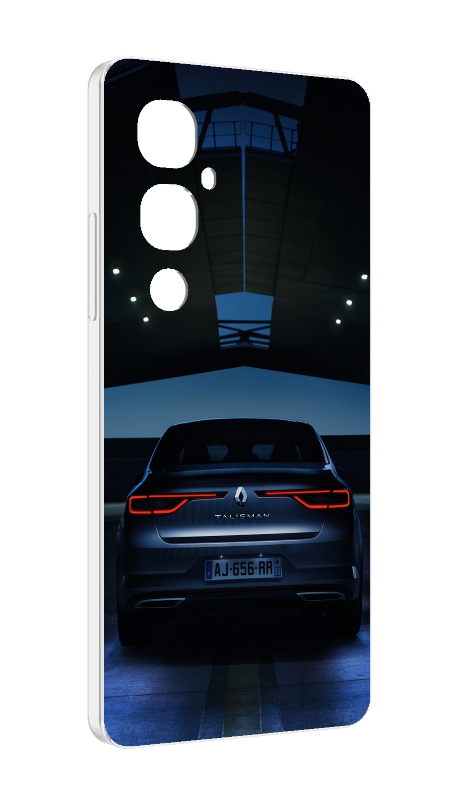

Чехол MyPads renault рено 1 для Tecno Pova 4 Pro, Прозрачный, Tocco