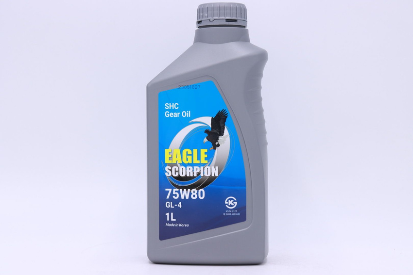 Масло трансмиссионное EAGLE SCORPION SHC Gear Oil 75W80 API GL-4 1L