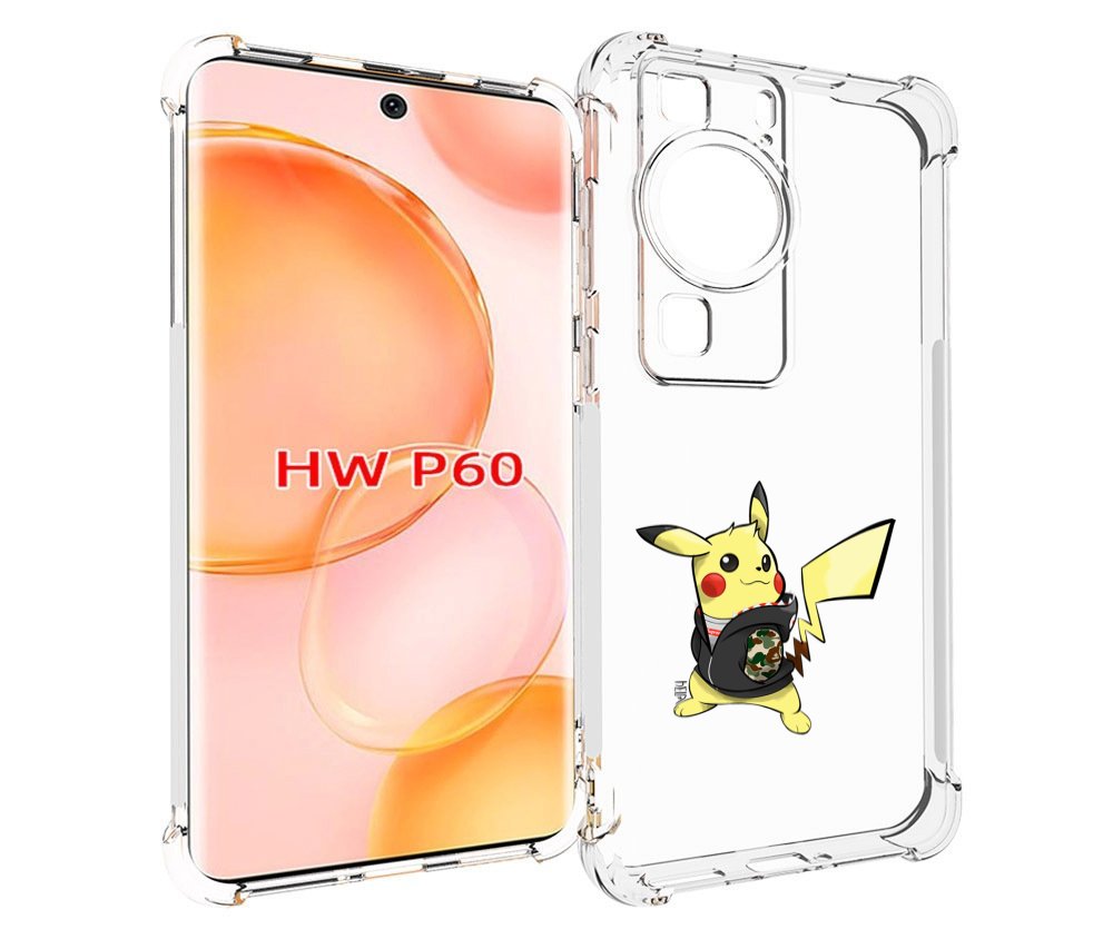 

Чехол MyPads пикачу для Huawei P60, Tocco