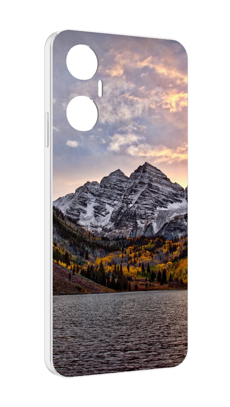 

Чехол MyPads горы-колорадо для Infinix Hot 20 5G, Прозрачный, Tocco
