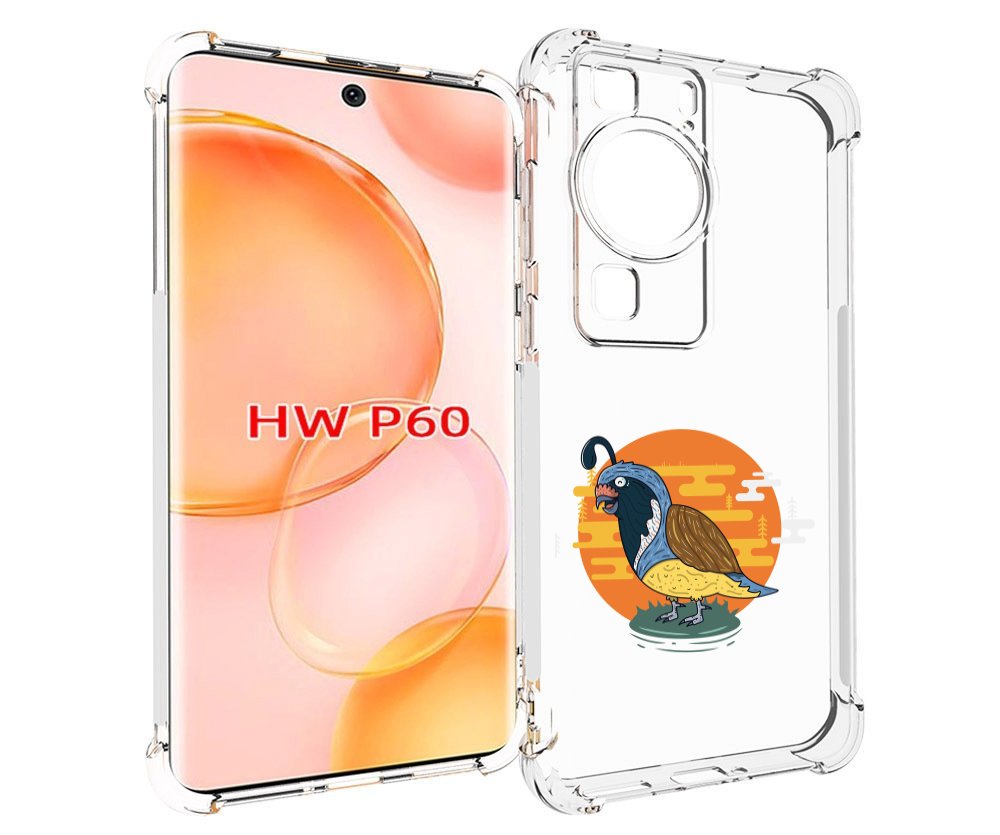 

Чехол MyPads попугай-на-острове для Huawei P60, Tocco
