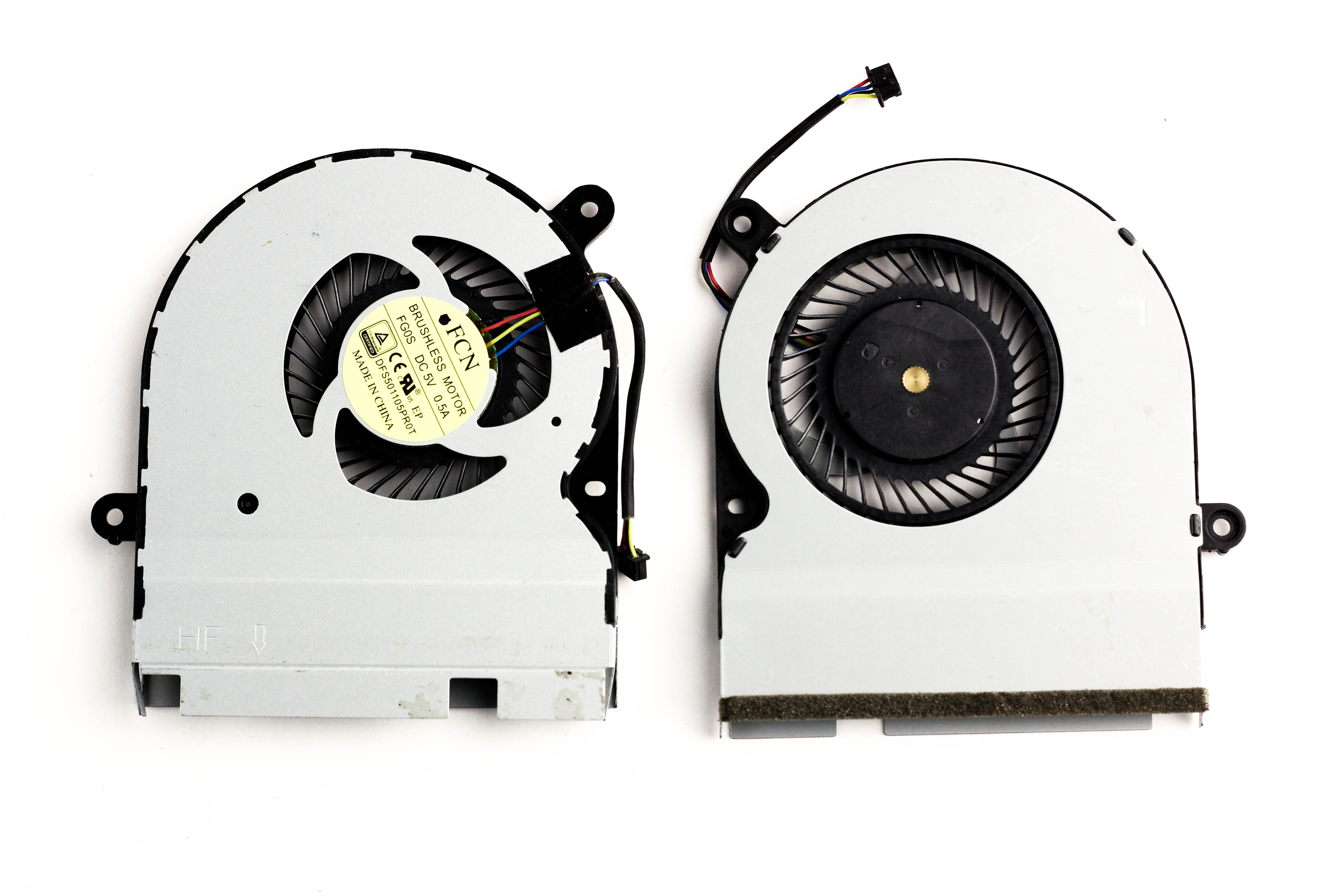 

Кулер для ноутбука Dell XPS 15 15-9550 left+right DFS501105PR0T FG11