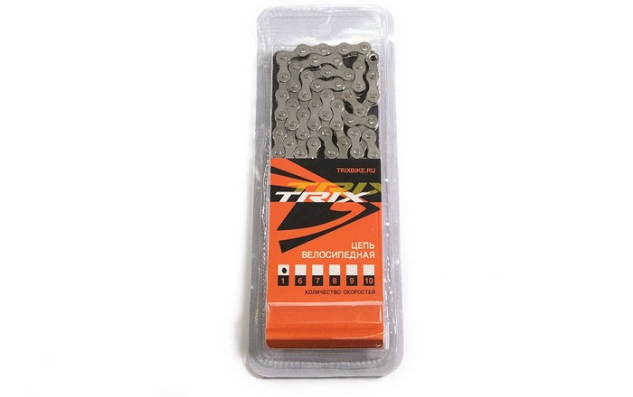 

Цепь Trix CH-TX-410NP-1-SL 1SP 1/2"Х1/8" 112L silver