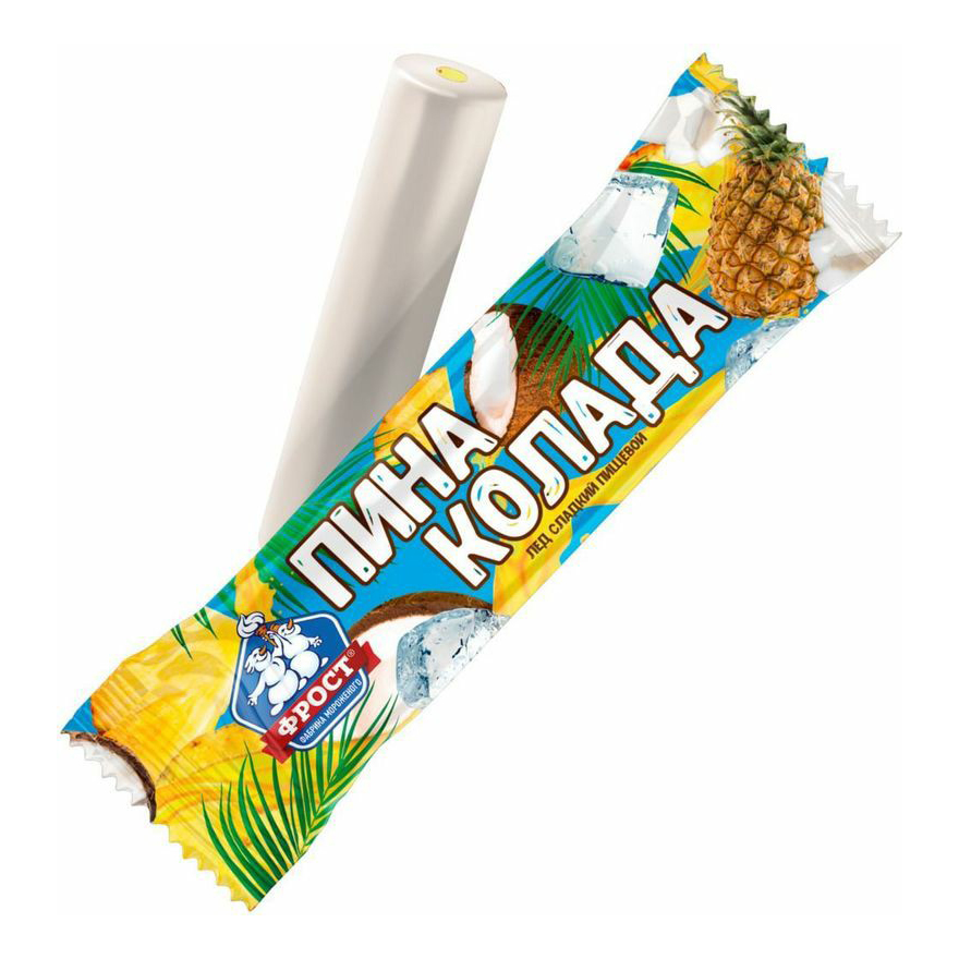 

Фруктовый лед РосФрост Пина-Колада с ароматами ананаса-кокоса 60 г