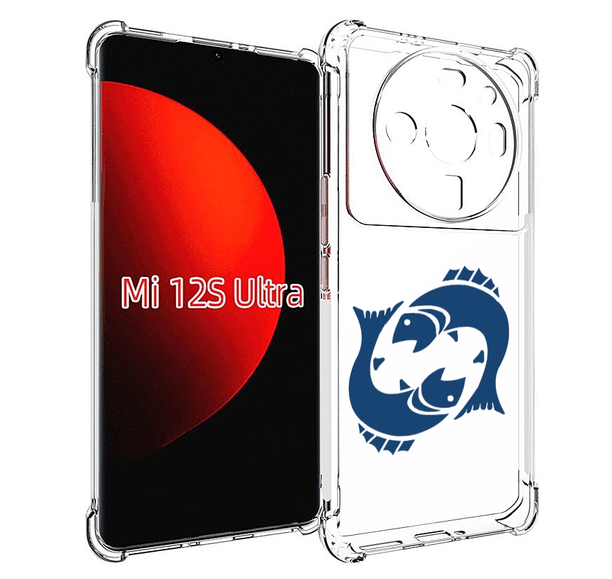 

Чехол MyPads знак-зодиака-рыбы-7 для Xiaomi 12S Ultra, Прозрачный, Tocco