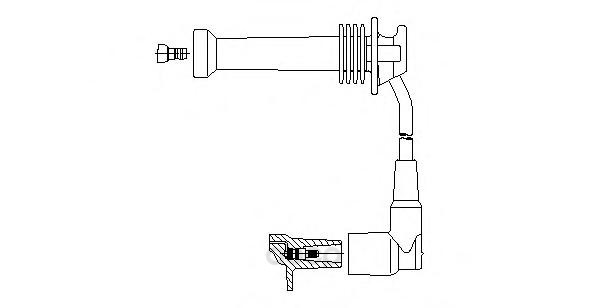 

Провод Высоковольтный Ford Bremi 89737