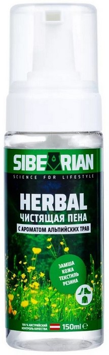 

Чистящая пена Sibearian Herbal 150мл