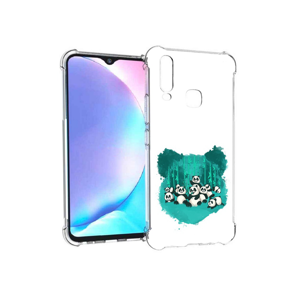 

Чехол MyPads Tocco для Vivo Y17 нарисованные панды (PT136369.382.508), Tocco