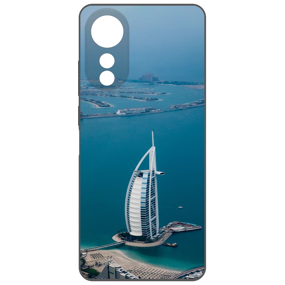 

Чехол-накладка Krutoff Soft Case ОАЭ, Бурдж-эль-Араб для Oppo A78 4G черный
