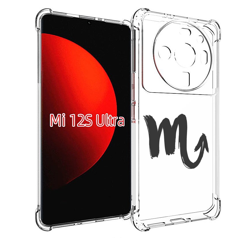 

Чехол MyPads знак-зодиака-скорпион-7 для Xiaomi 12S Ultra, Прозрачный, Tocco