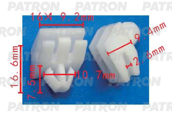 

Клипса Автомобильная PATRON P371588