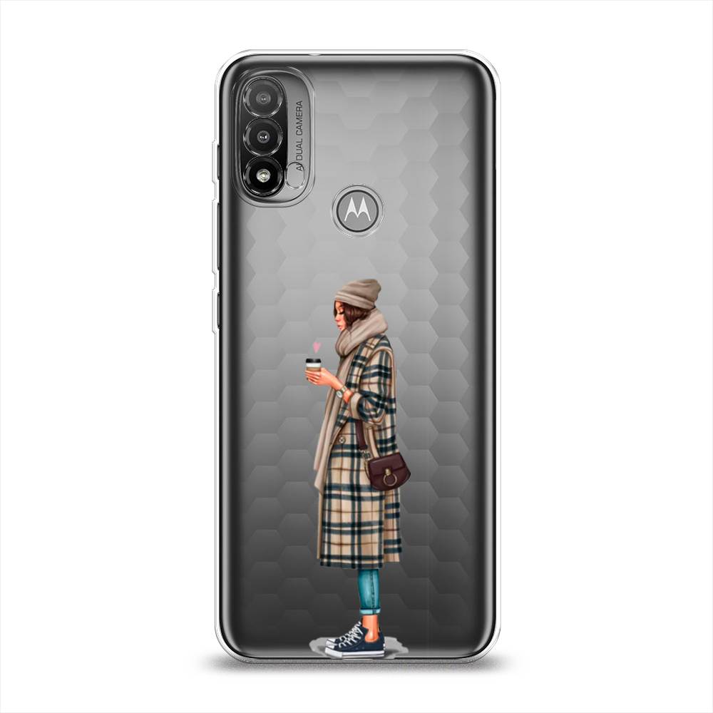 

Чехол на Lenovo K14 Plus "Утренний кофе", Коричневый;бежевый, 243450-6