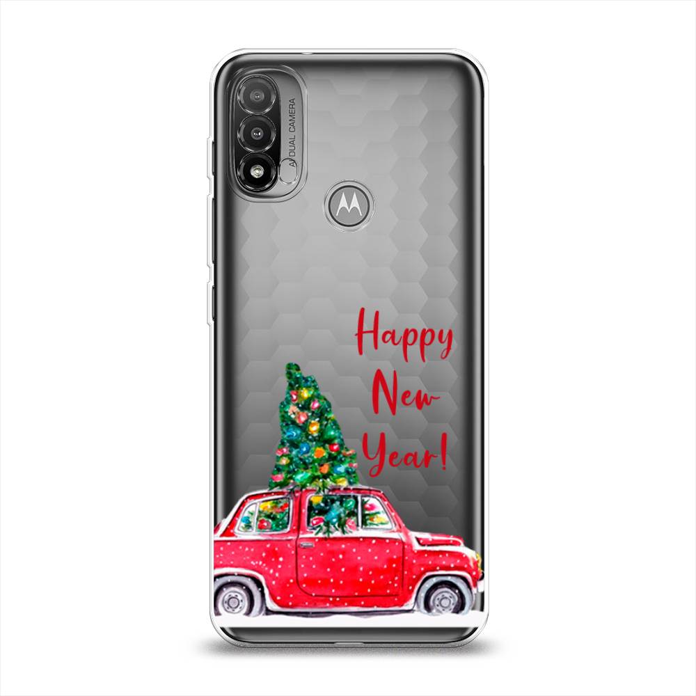 

Чехол на Lenovo K14 Plus "Happy New Year", Красный;зеленый, 243450-5