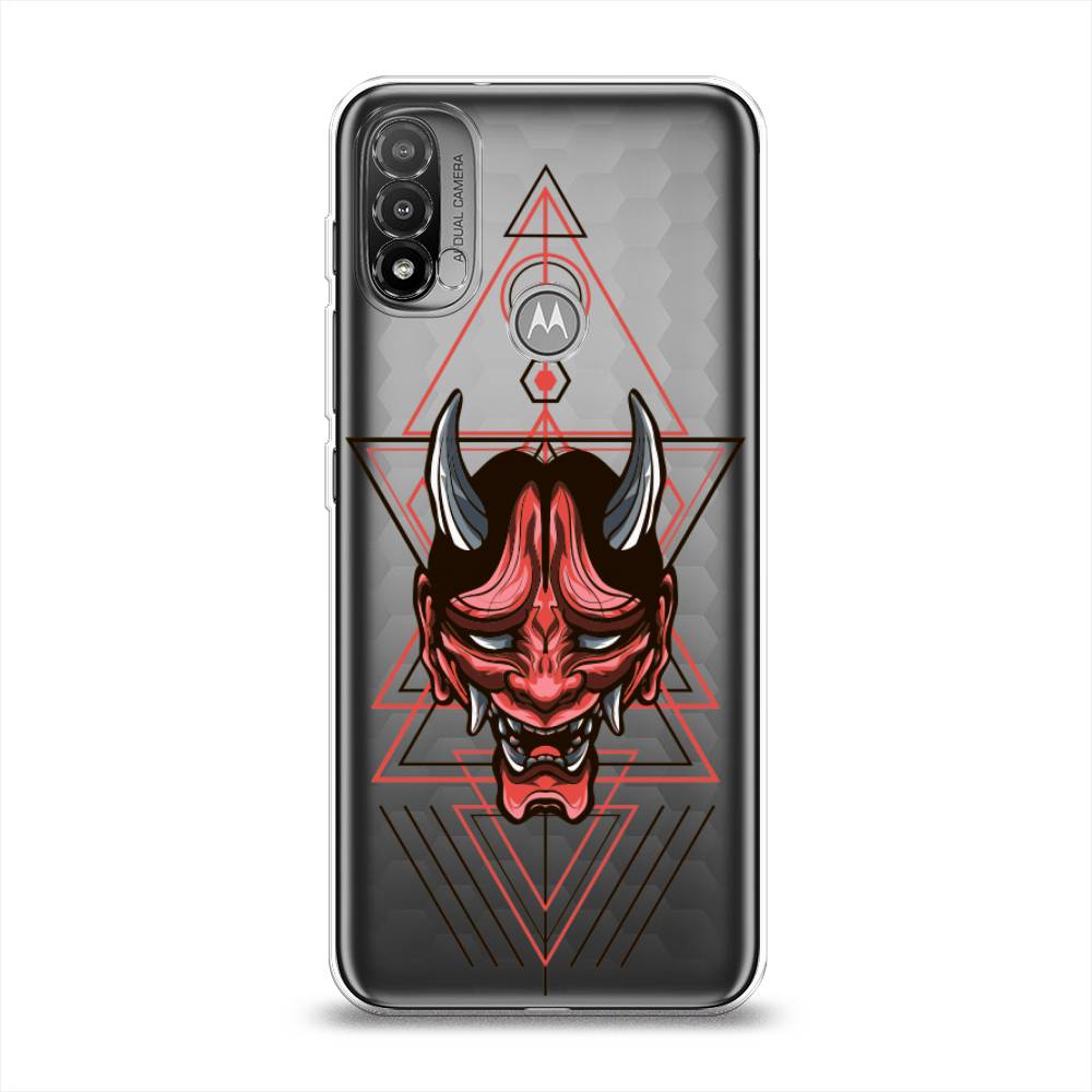 

Чехол на Lenovo K14 Plus "Hanya Oni mask", Серый;красный;черный, 243450-4