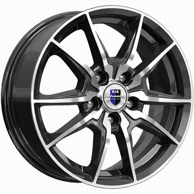 

R16 5X108 6,5J Et40 D67,1 К&К Адамар (Кс886-04) Алмаз Черный K&K арт. 74936SK