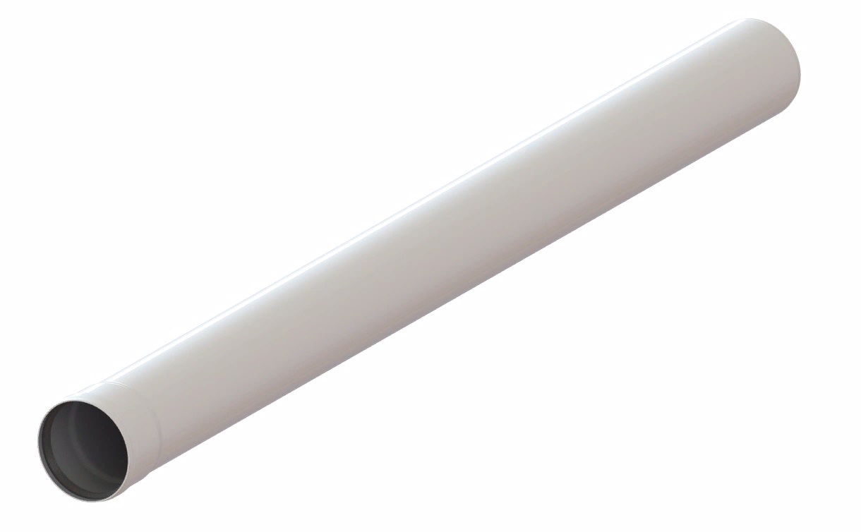 Удлинитель дымохода D80 - L1000мм для разделенных систем АЛЮМИНИЙ