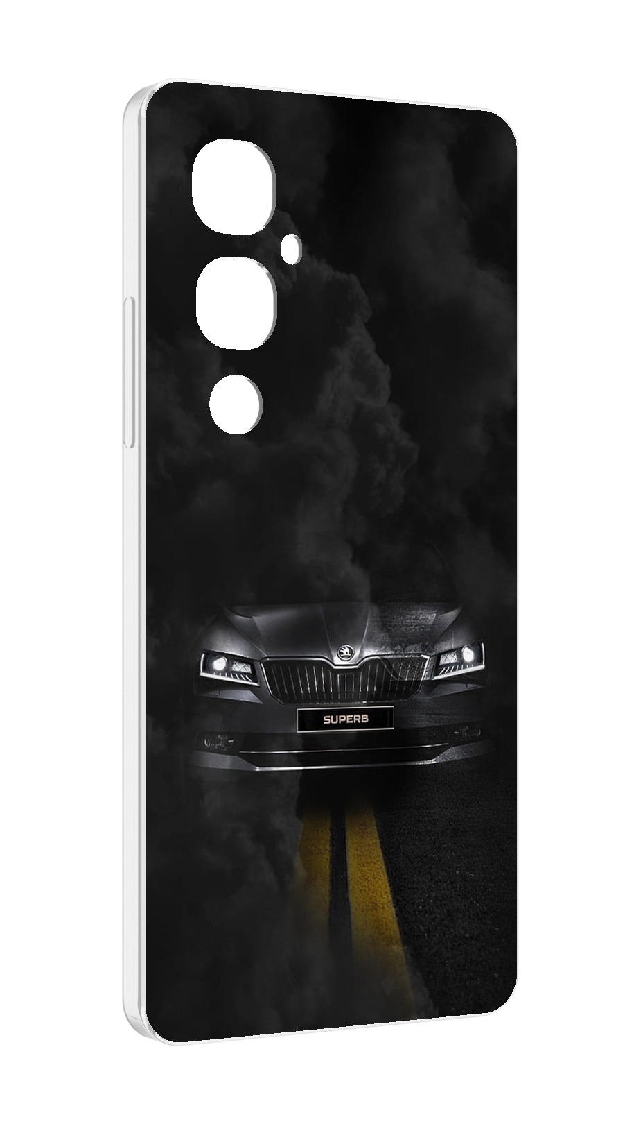 

Чехол MyPads skoda шкода 1 для Tecno Pova 4 Pro, Прозрачный, Tocco