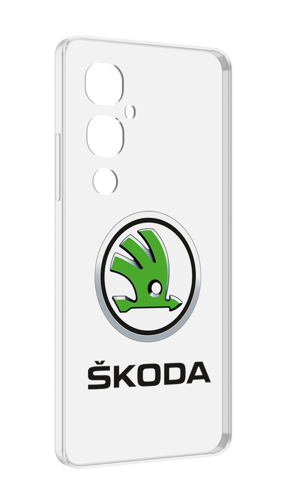 

Чехол MyPads skoda-шкода-4 мужской для Tecno Pova 4 Pro, Прозрачный, Tocco