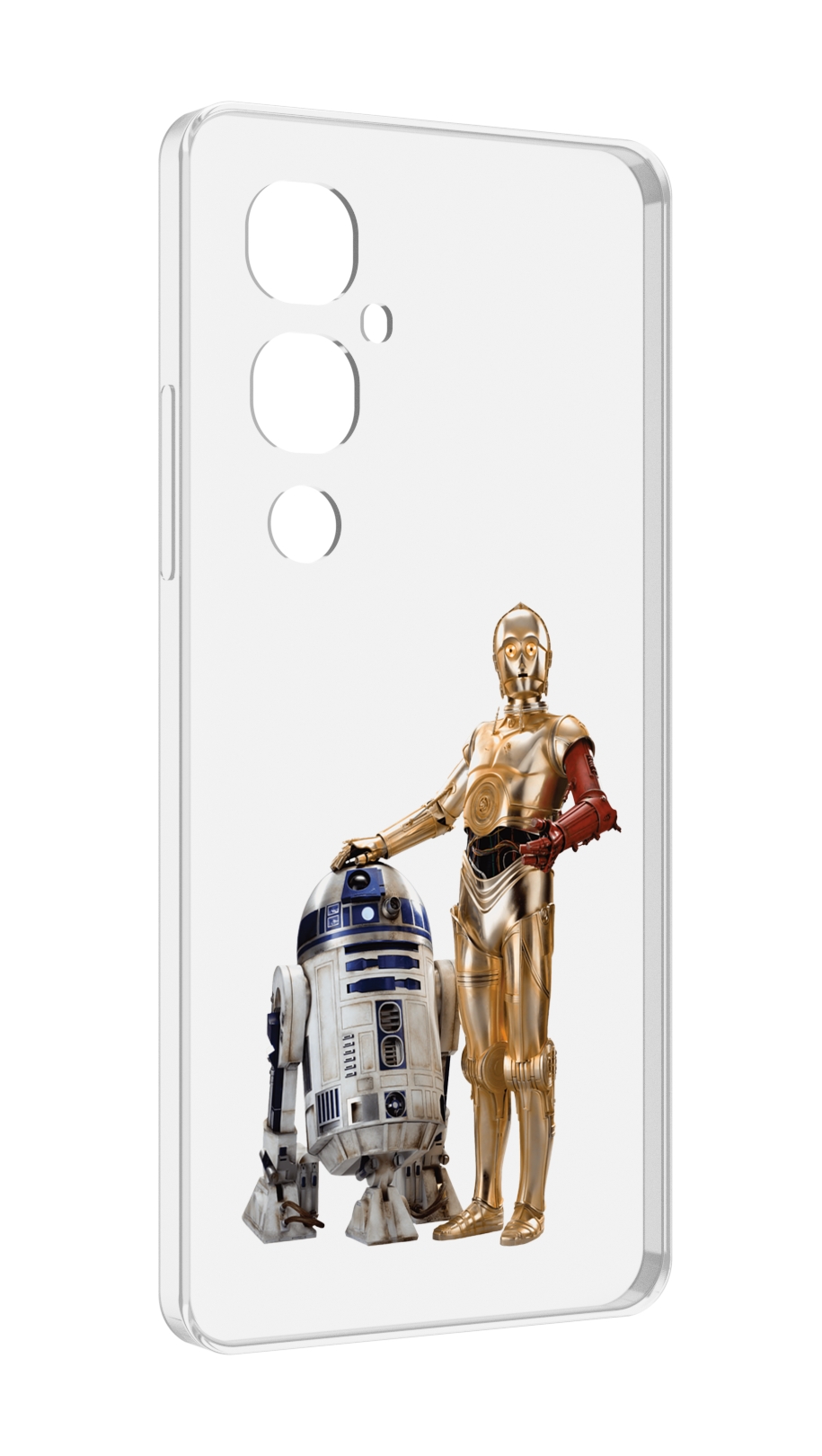 

Чехол MyPads starwars-звездные-воины для Tecno Pova 4 Pro, Прозрачный, Tocco