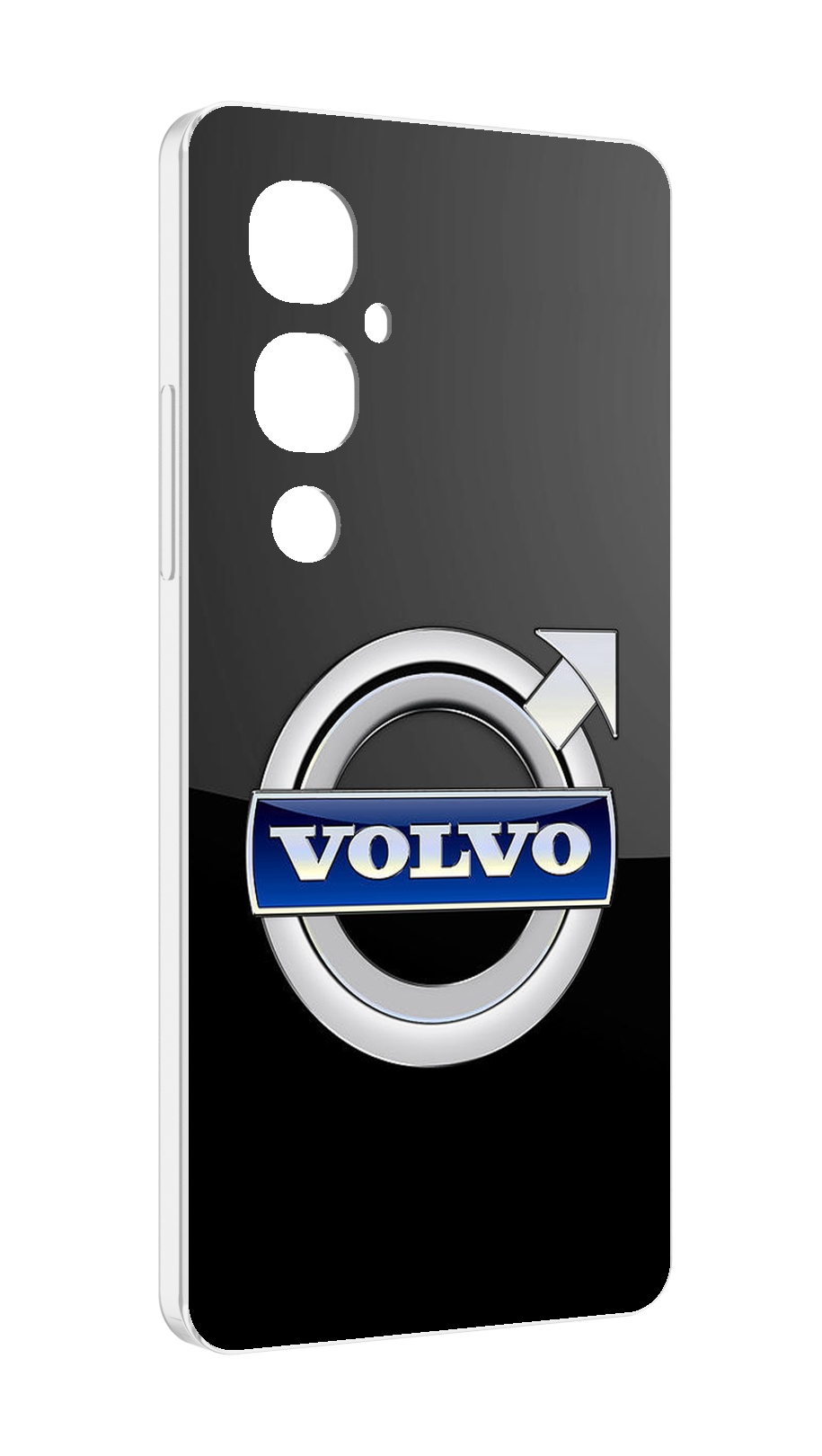 

Чехол MyPads volco вольво 2 мужской для Tecno Pova 4 Pro, Прозрачный, Tocco