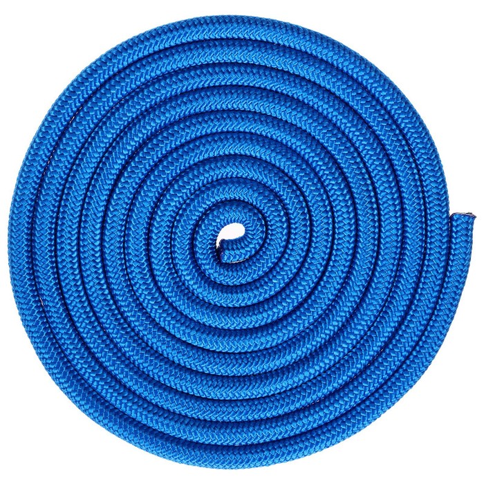 Скакалка гимнастическая, длина 3 м, цвет синий