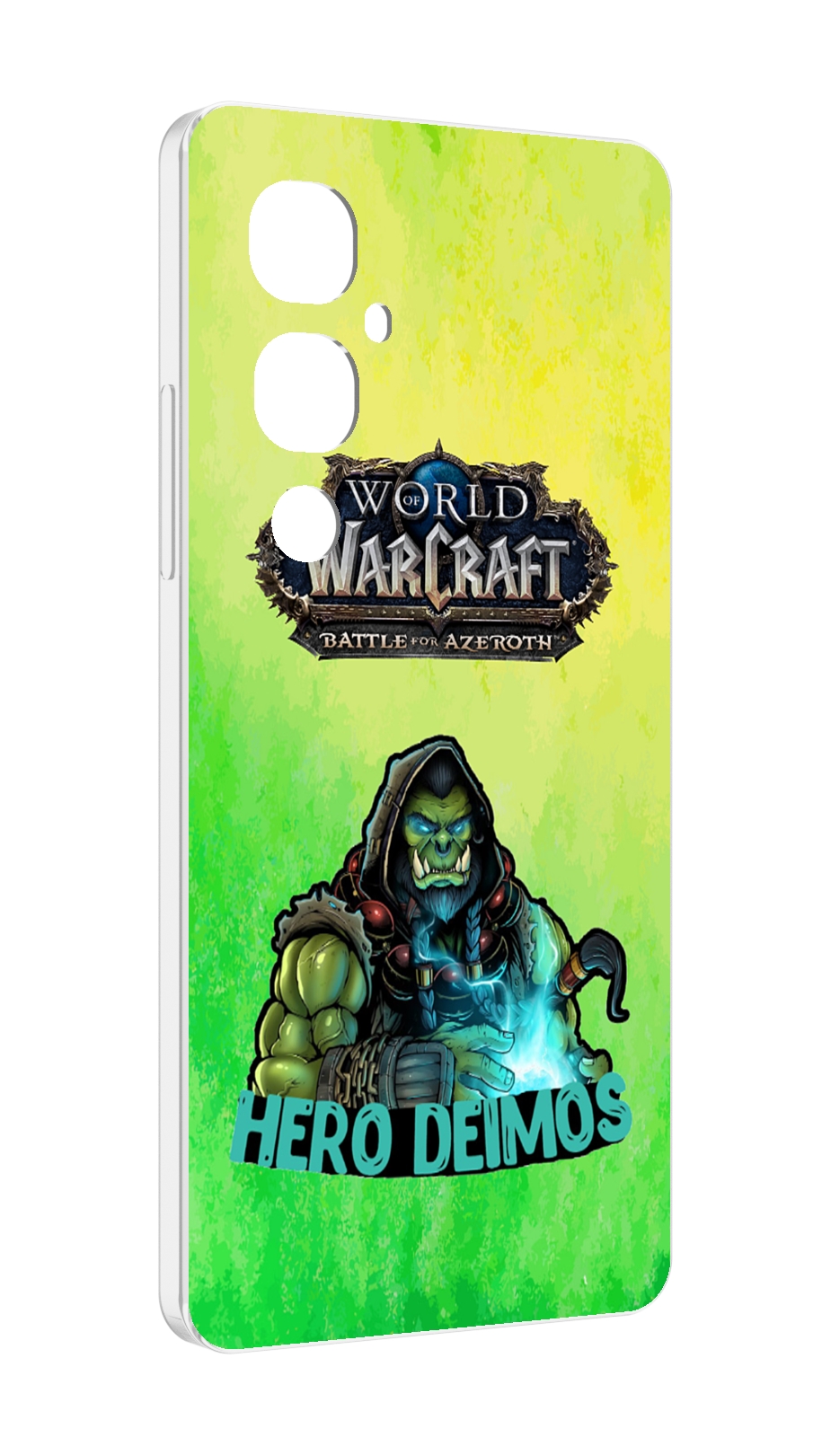 

Чехол MyPads world-of-warcraft мужской для Tecno Pova 4 Pro, Прозрачный, Tocco