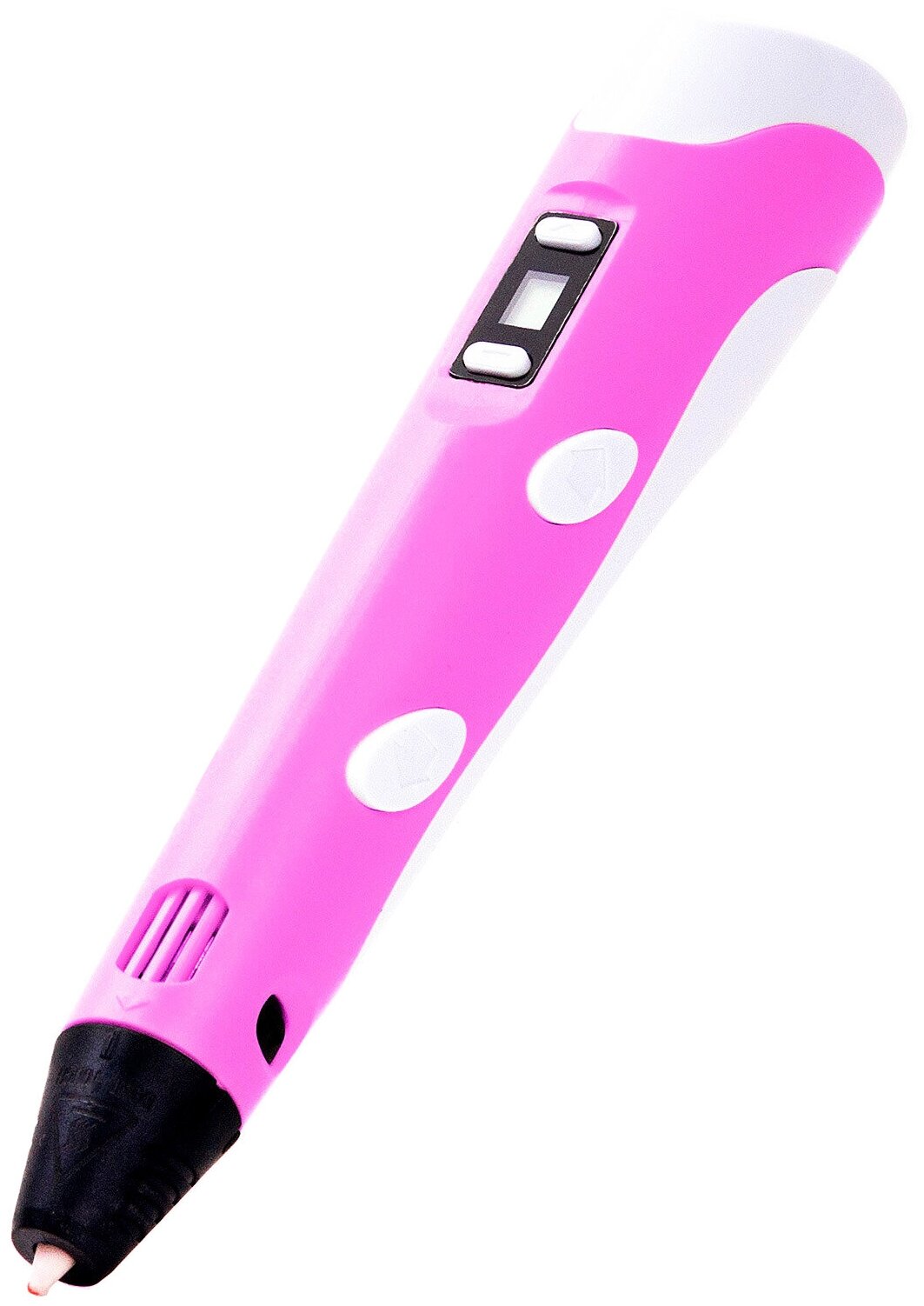 Ручка 3D Yiwu Lawin 3Dpen-2 с LCD дисплеем Розовая 1099663212115 3d ручка 3dpen 3 с lcd дисплеем розовая