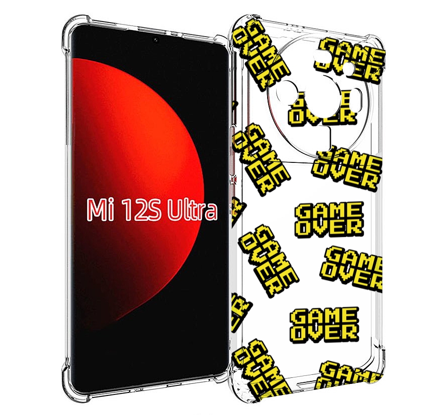 

Чехол MyPads игра-окончена для Xiaomi 12S Ultra, Прозрачный, Tocco