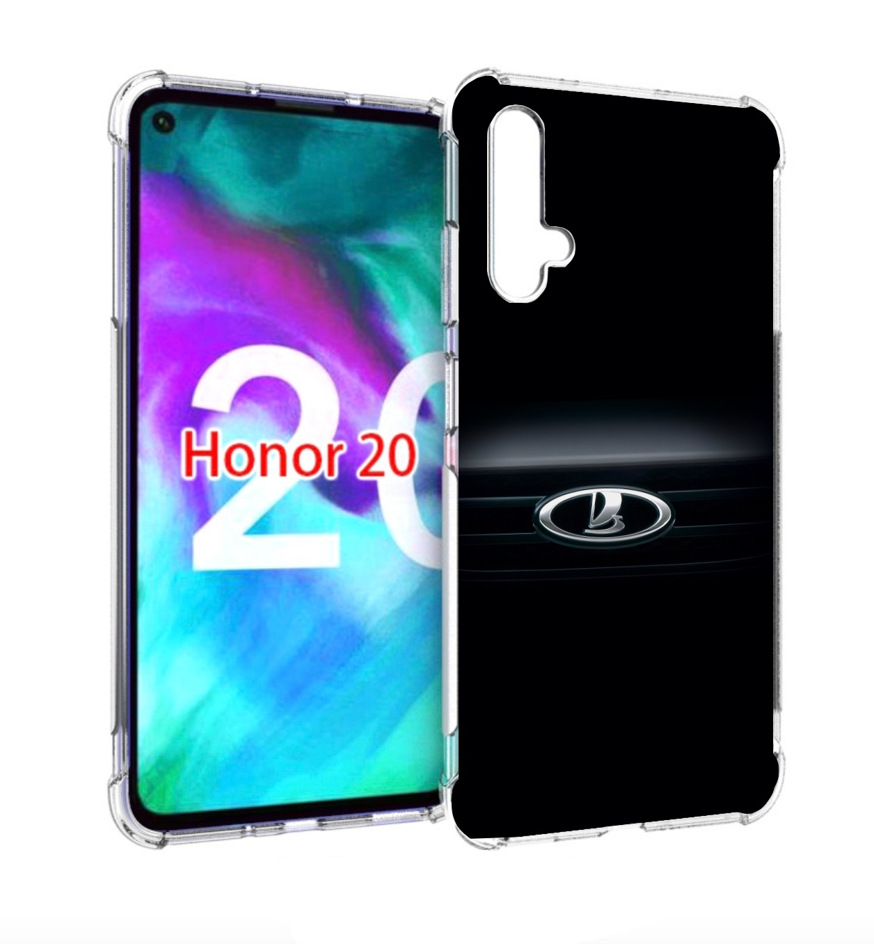 

Чехол бампер MyPads лада lada ваз 3 для Honor 20, Прозрачный, Tocco