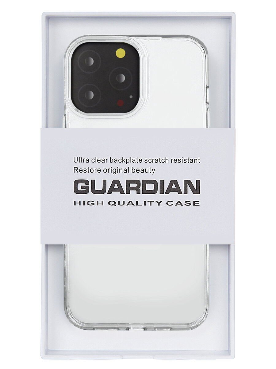 

Чехол для iPhone 14 Pro Max Guardian High Quality - Прозрачный, Apple iPhone 14 Pro Max