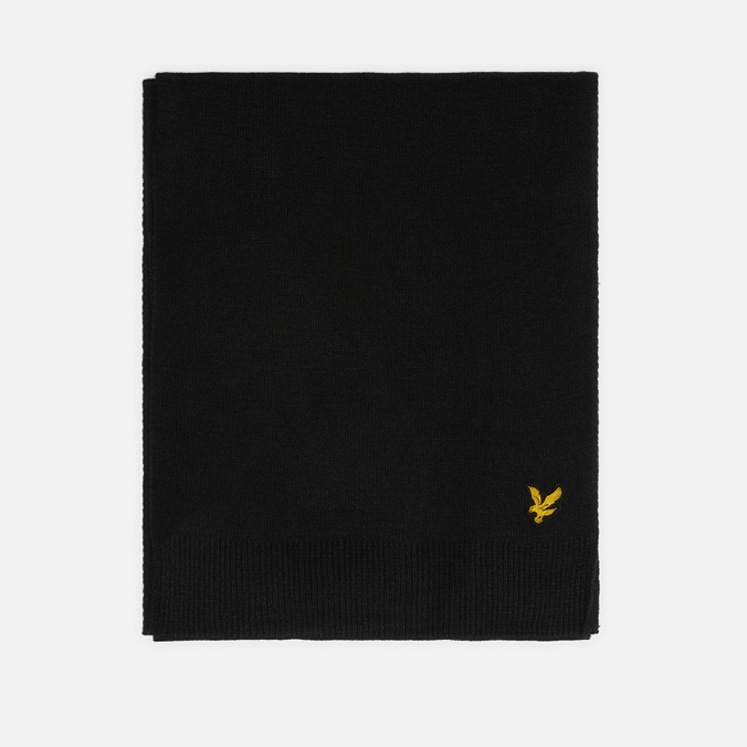 

Шарф унисекс Lyle&Scott Classic черный 171х29 см, Classic