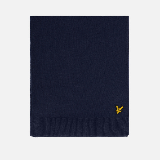 

Шарф унисекс Lyle&Scott Classic синий 171х29 см, Classic