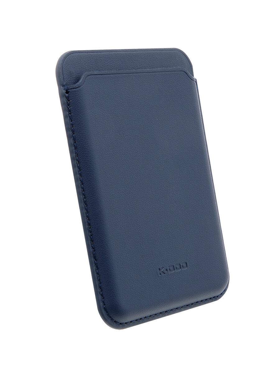 фото Чехол magsafe wallet для apple iphone 13 mini - тёмно синий