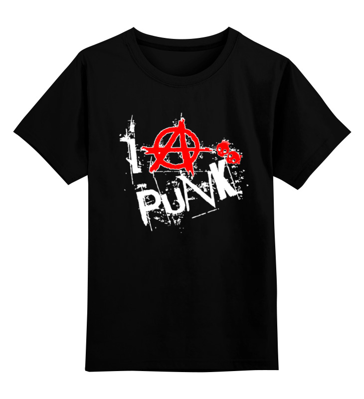 

Футболка детская Printio Punks not dead цв. черный р. 104, Punks not dead