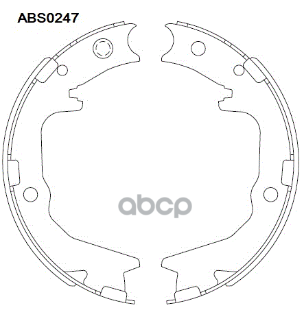

Колодки Тормозные Барабанные | Зад | Abs0247 Nsii0024775230 ALLIED NIPPON арт. ABS0247