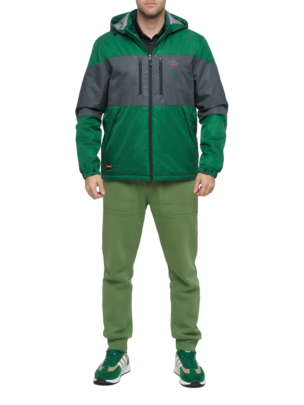 

Спортивная куртка мужская NoBrand AD8808 зеленая 54 RU, Зеленый, AD8808