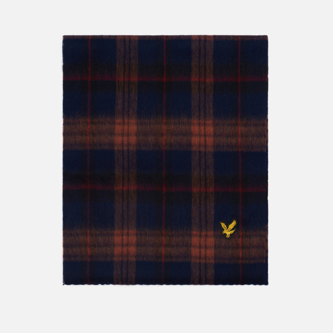 

Шарф мужской Lyle&Scott Tartan Lambswool Scarf SV1300A-W270 коричневый 173х32 см, Tartan Lambswool Scarf