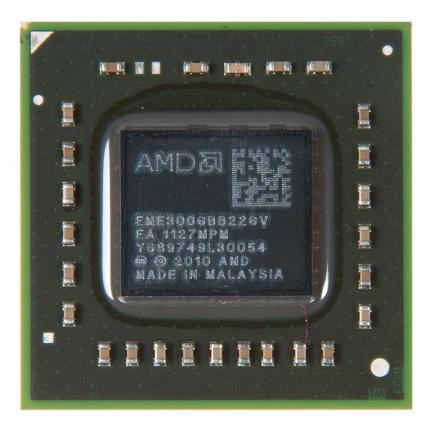 Процессор Socket BGA413 AMD E-300 1300MHz (Zacate, 1024Kb L2 Cache, EME300GBB22GV) RB