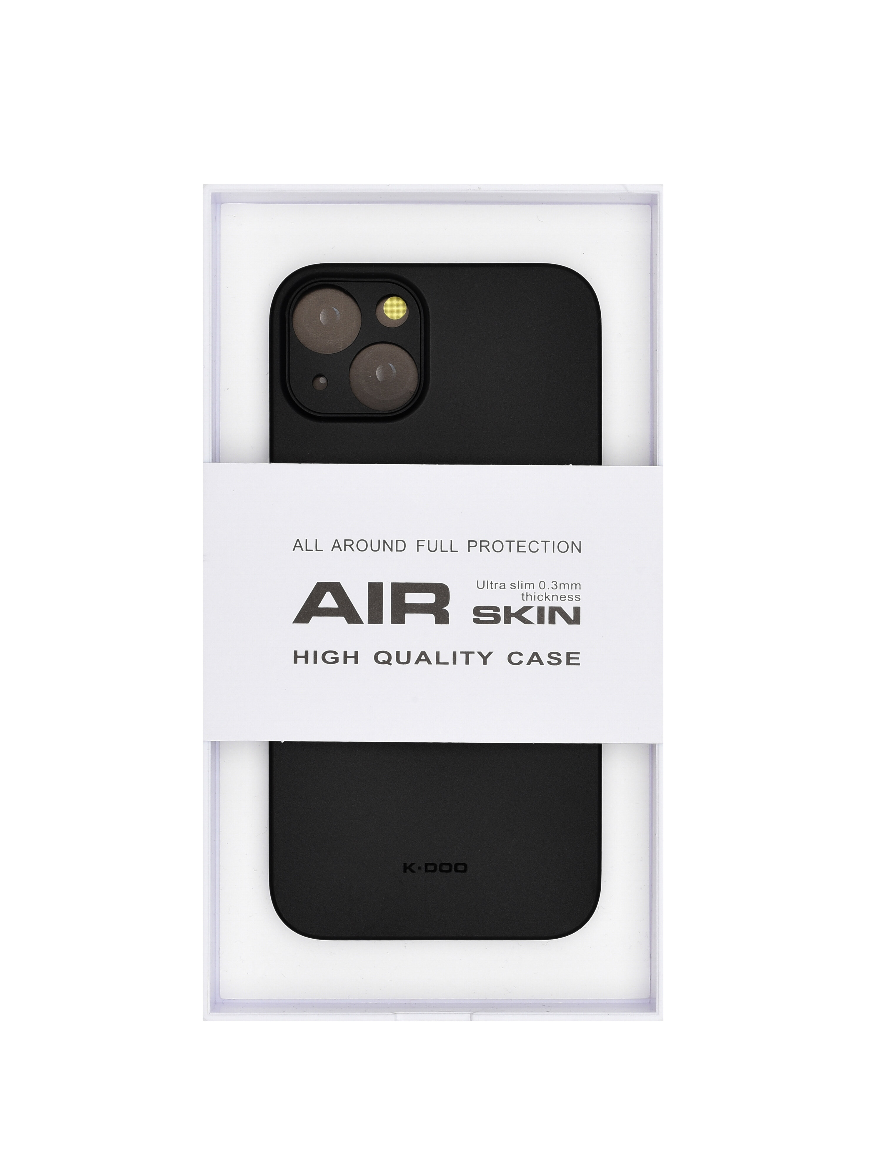 

Чехол для iPhone 14 AIR Skin High Quality - Чёрный, Черный, Apple iPhone 14