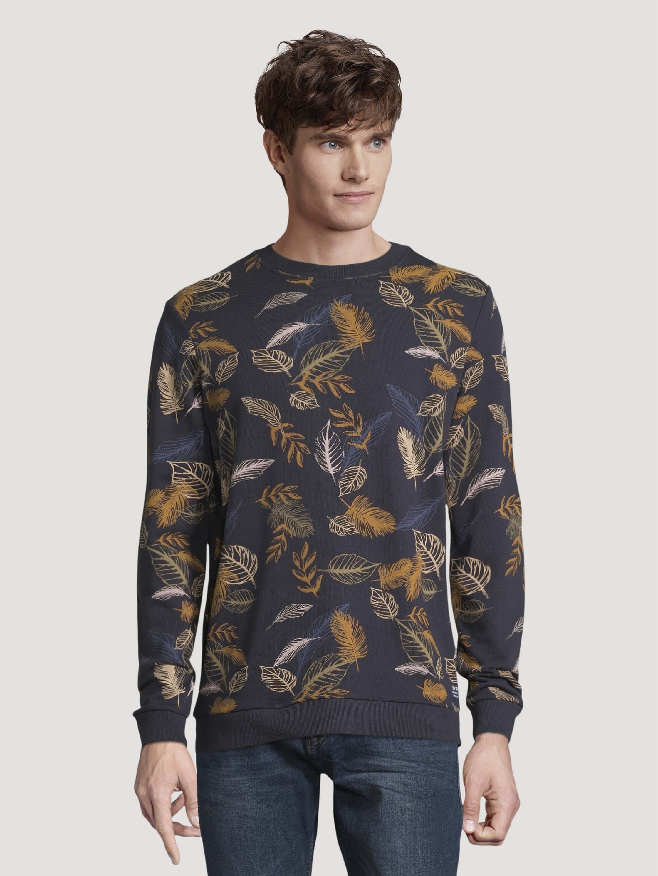 

Свитшот мужской TOM TAILOR 1027580 синий XL, 1027580